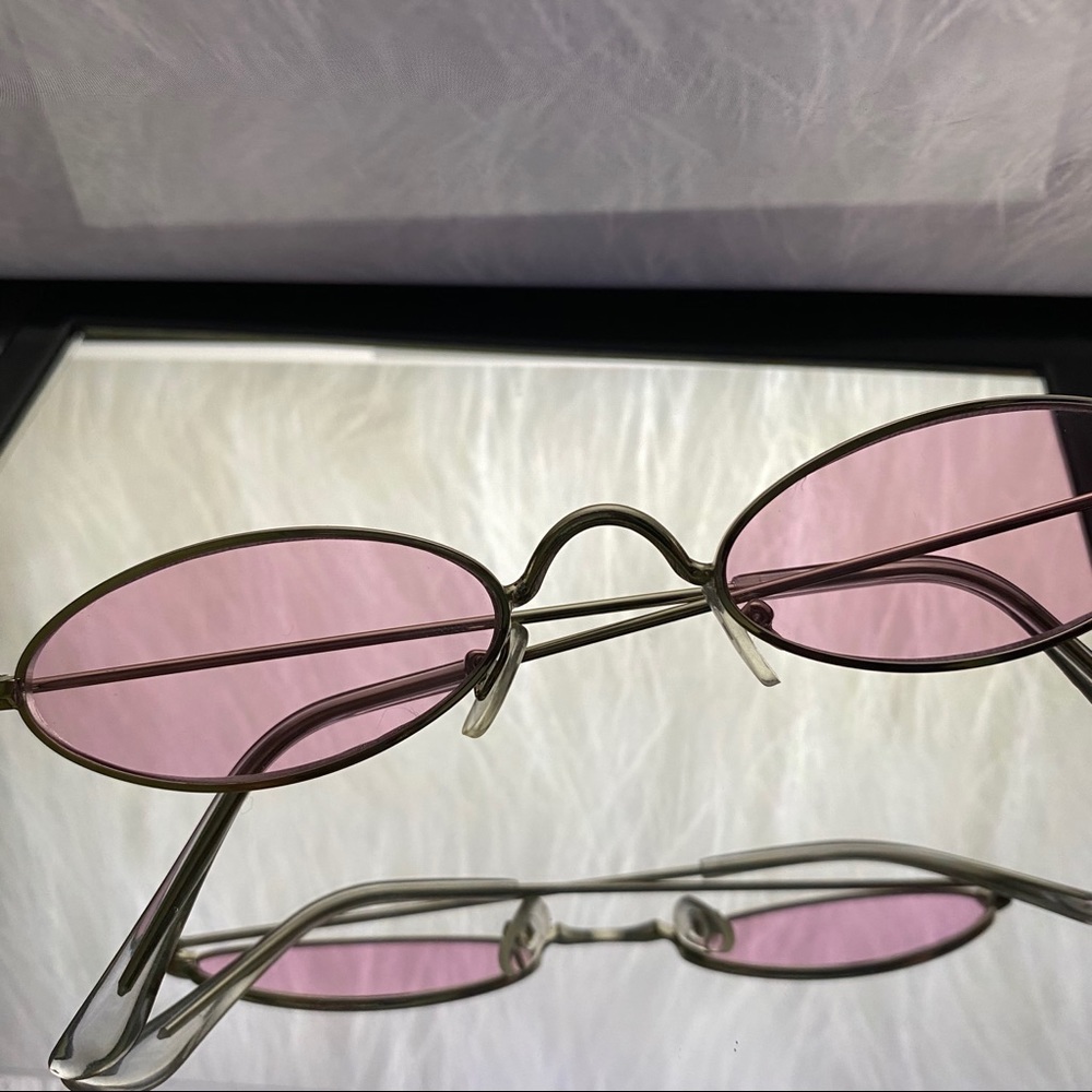 Vintage retro oval Sunglasses 🦋✨